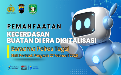 Pemanfaatan AI di Era Digitalisasi Bersama Polres Tegal, 205 Siswa SMK Peristek Antusias Ikuti Kegiatan Edukatif